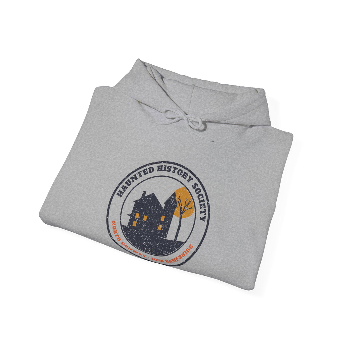 North Conway New Hampshire Haunted History Society Seal Hoodie