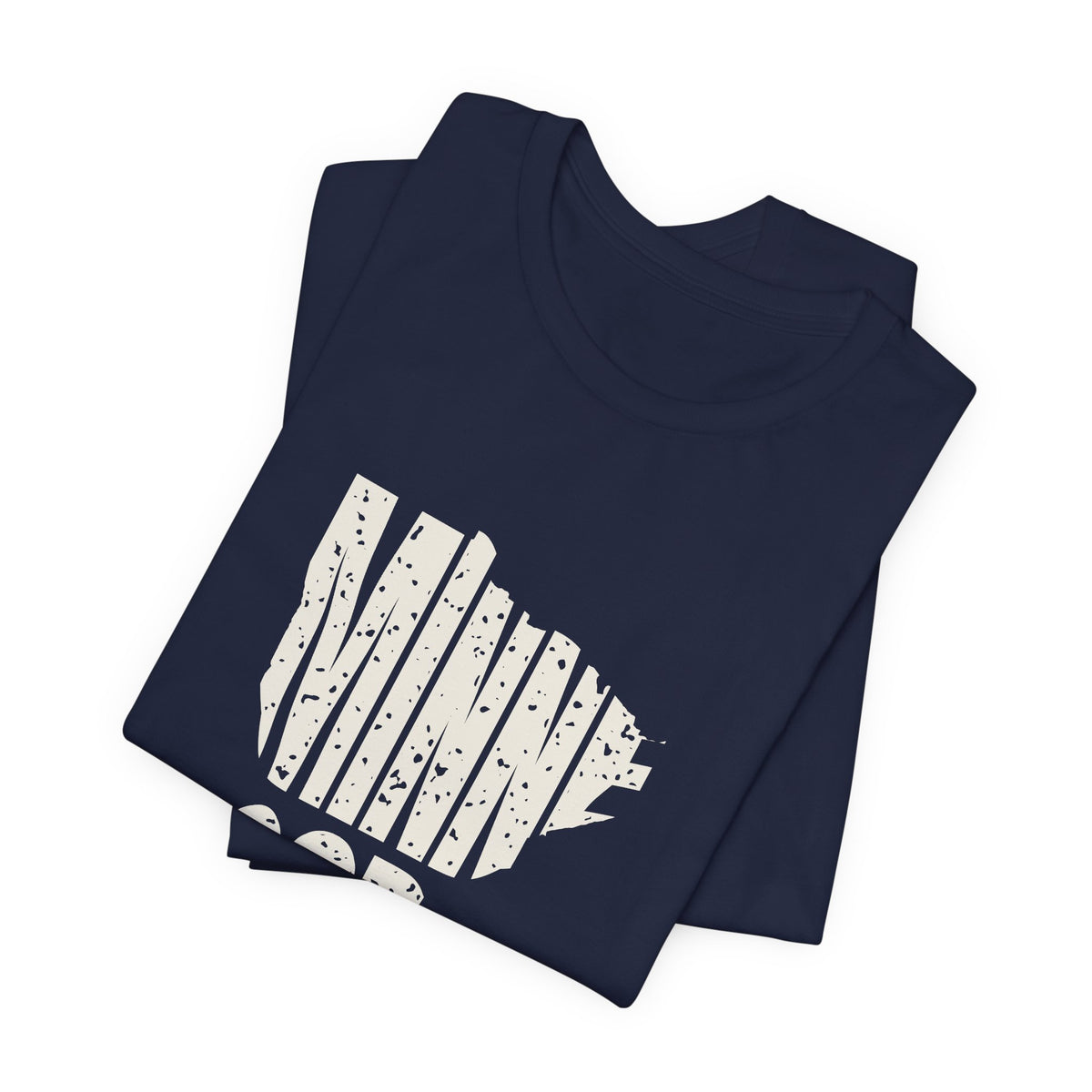 Minnesota Vintage Letters Map T-Shirt