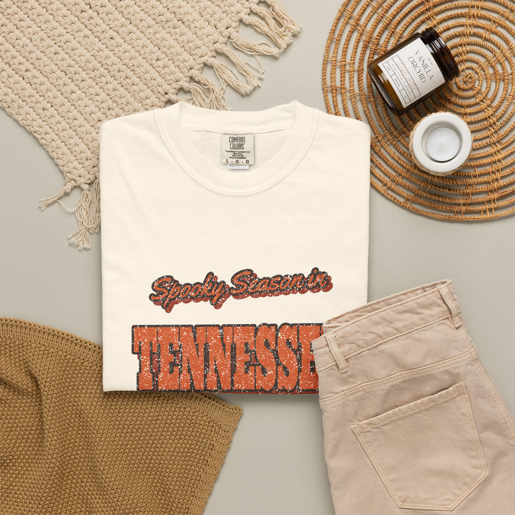 Spooky Season in Tennessee Vintage Postcard T-Shirt