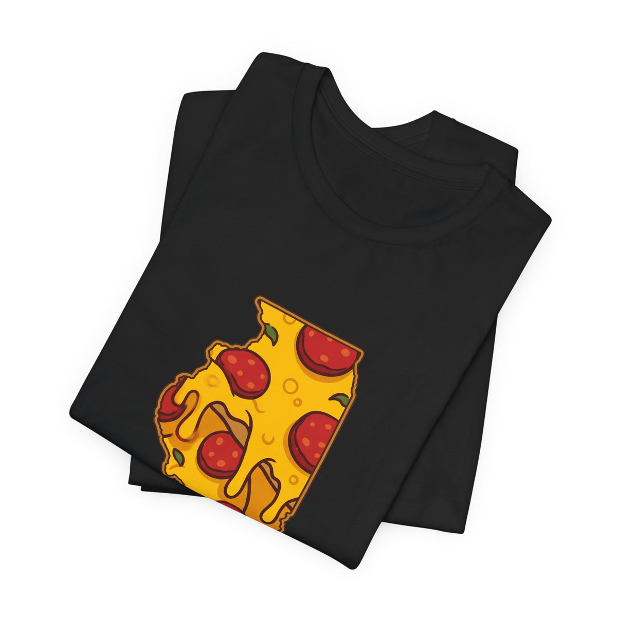 Illinois Pizza Map T-Shirt