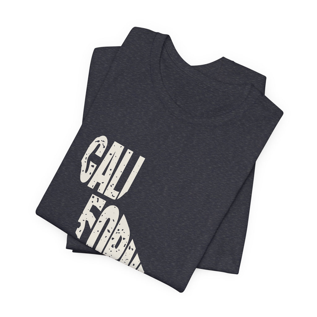 California Vintage Letters Map T-Shirt