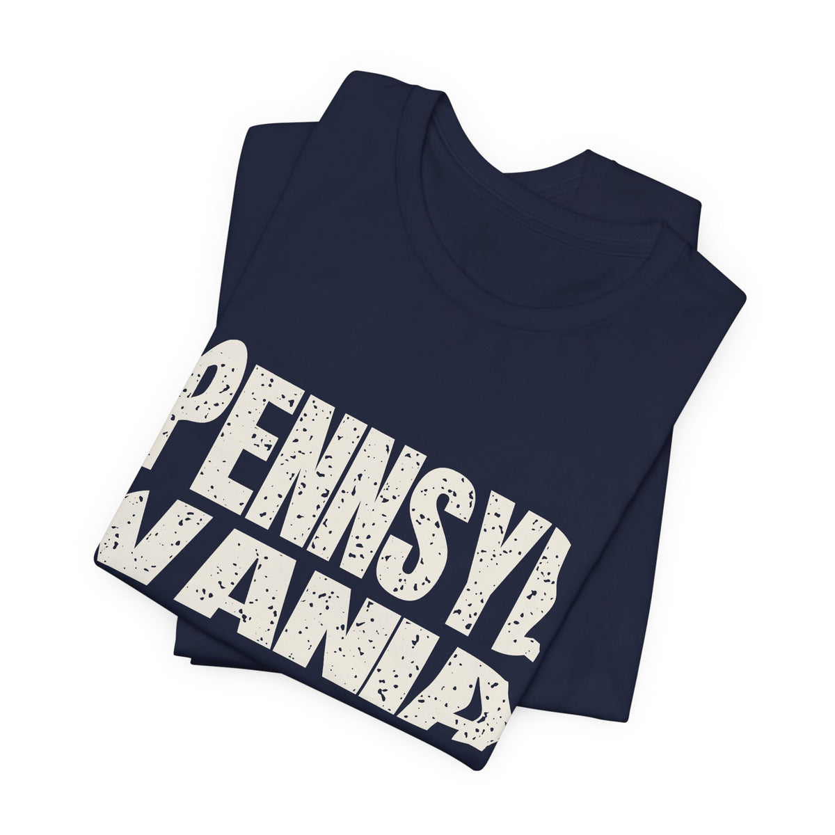 Pennsylvania Vintage Letters Map T-Shirt