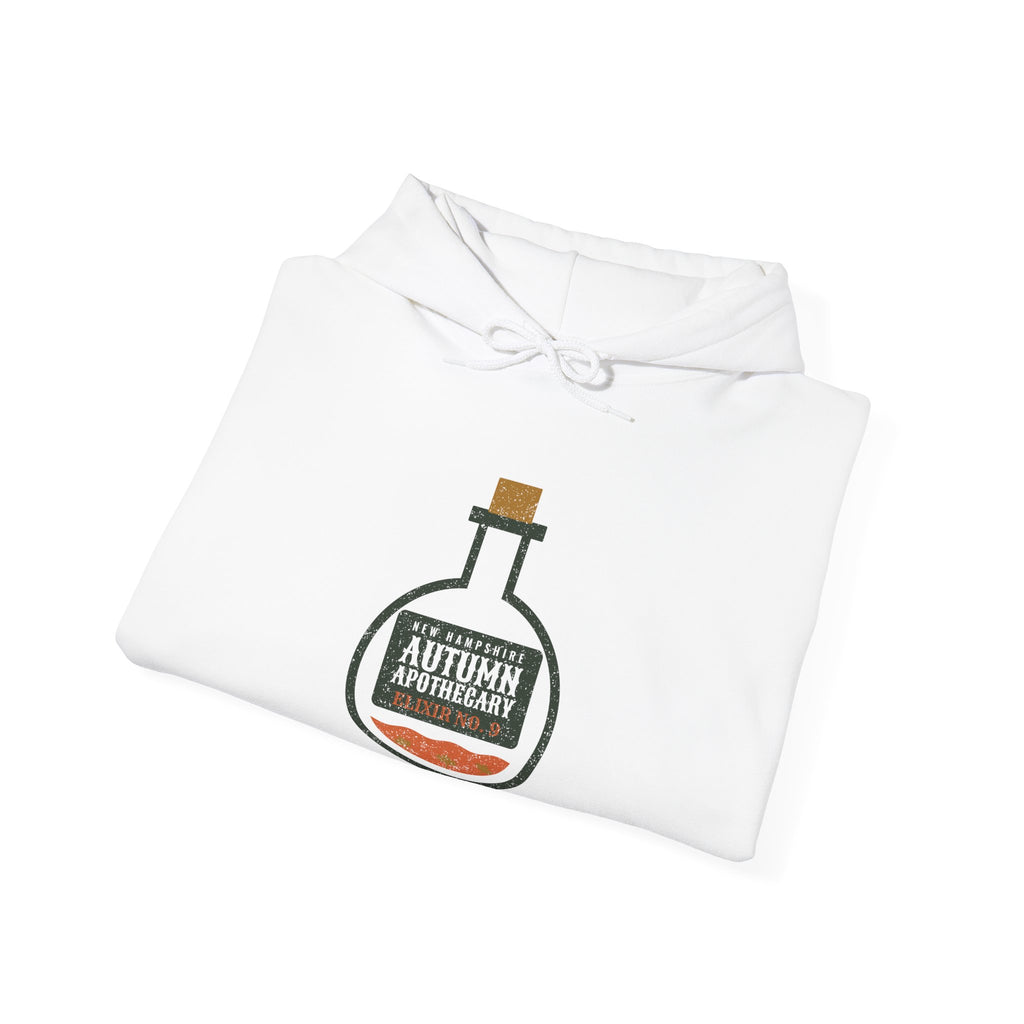 New Hampshire Autumn Apothecary Flask Hoodie