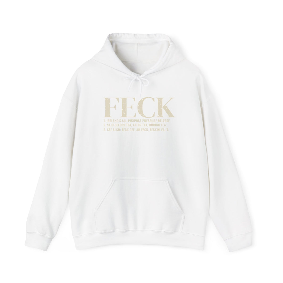 Feck Definition Funny Irish Slang Hoodie