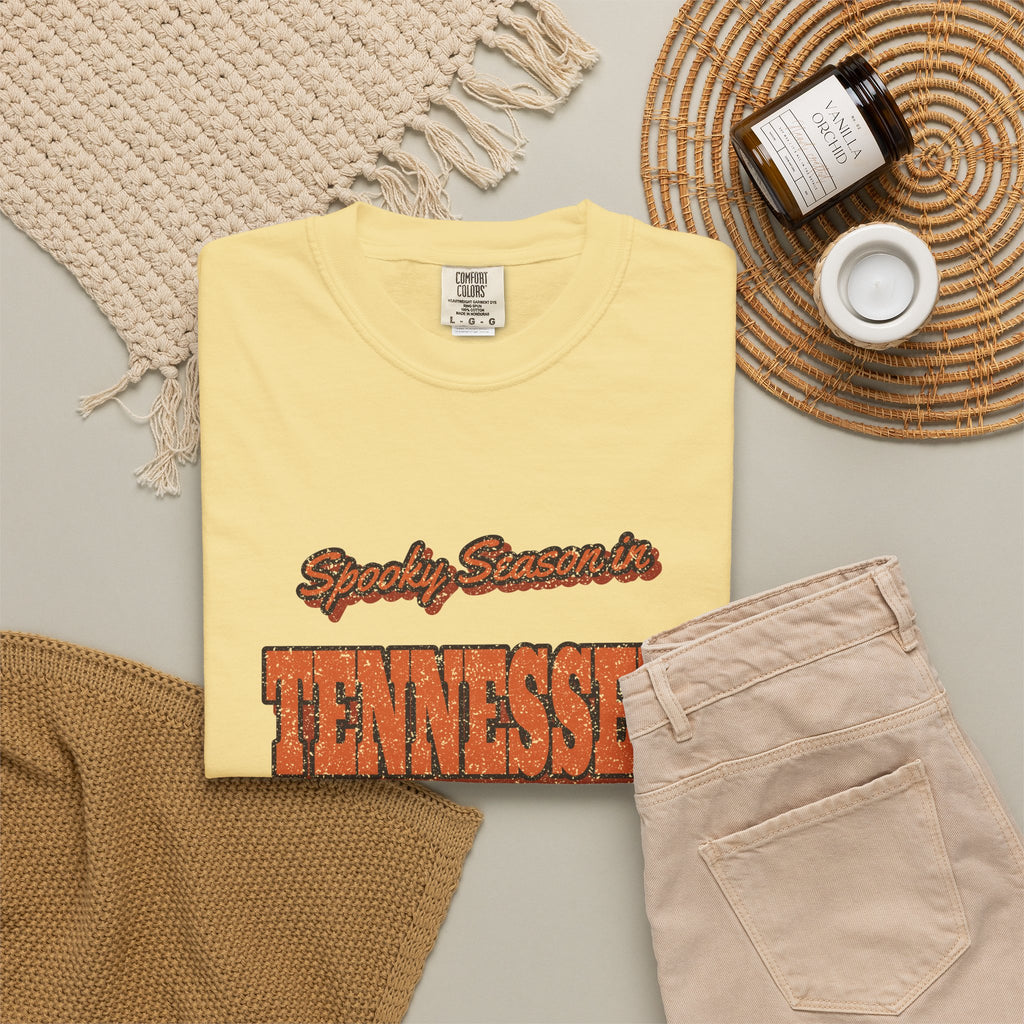 Spooky Season in Tennessee Vintage Postcard T-Shirt