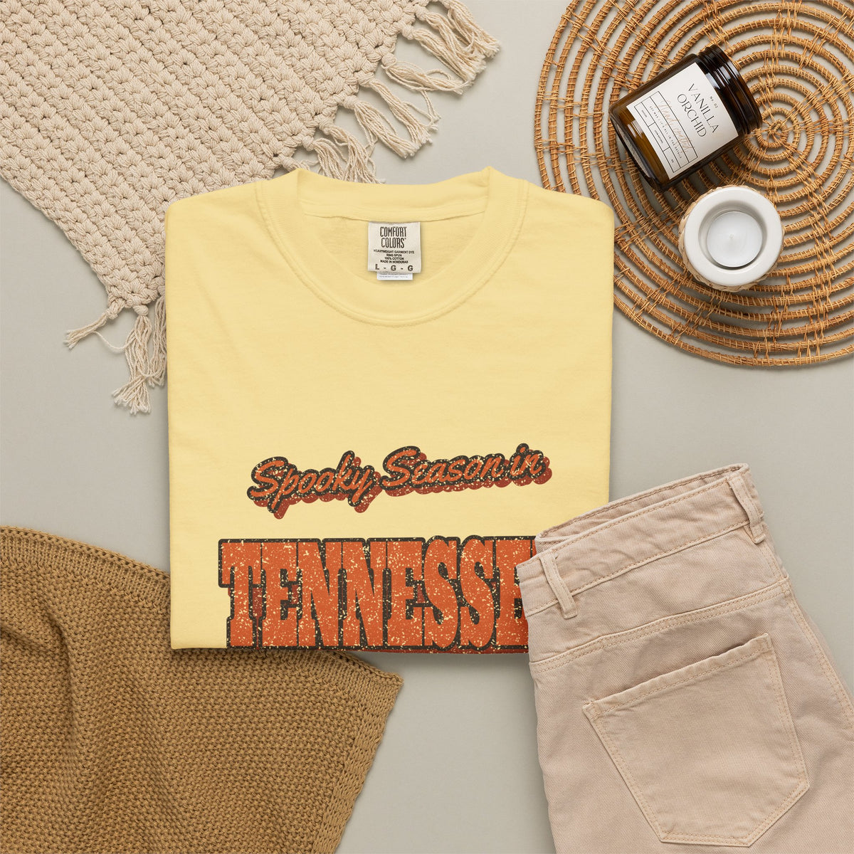 Spooky Season in Tennessee Vintage Postcard T-Shirt