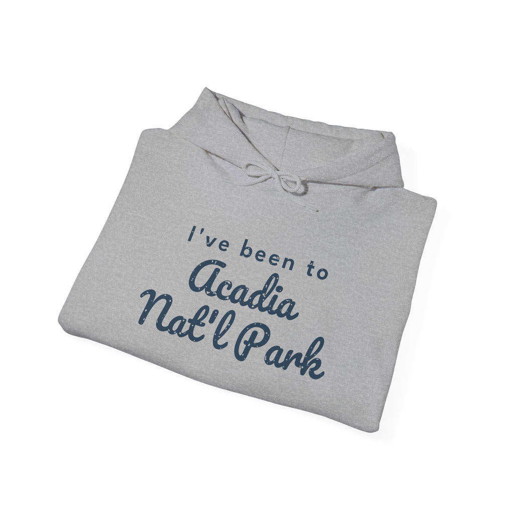 I've Been to Acadia Nat'l Park Vintage Travel Hoodie