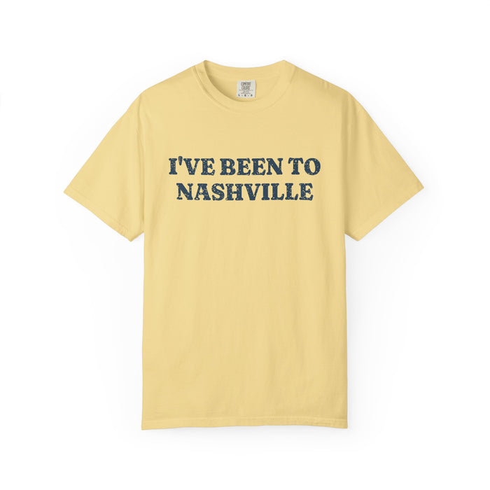 I've Been to Nashville Vintage Travel Souvenir T-Shirt