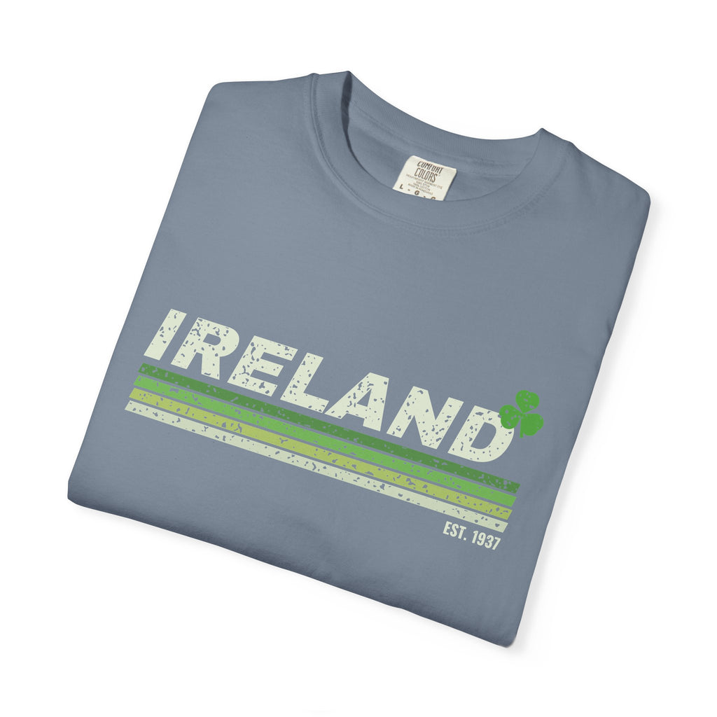 Ireland Est 1937 Retro Stripes T-Shirt