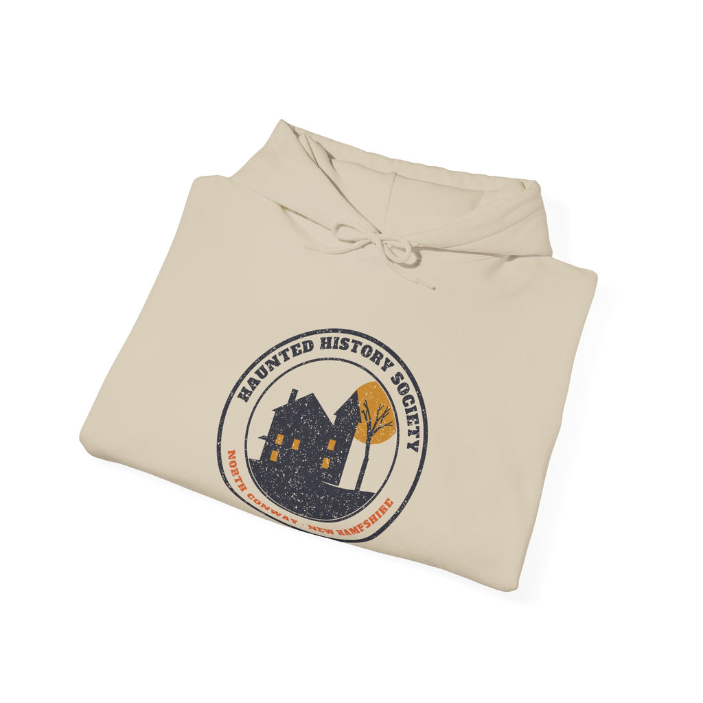 North Conway New Hampshire Haunted History Society Seal Hoodie