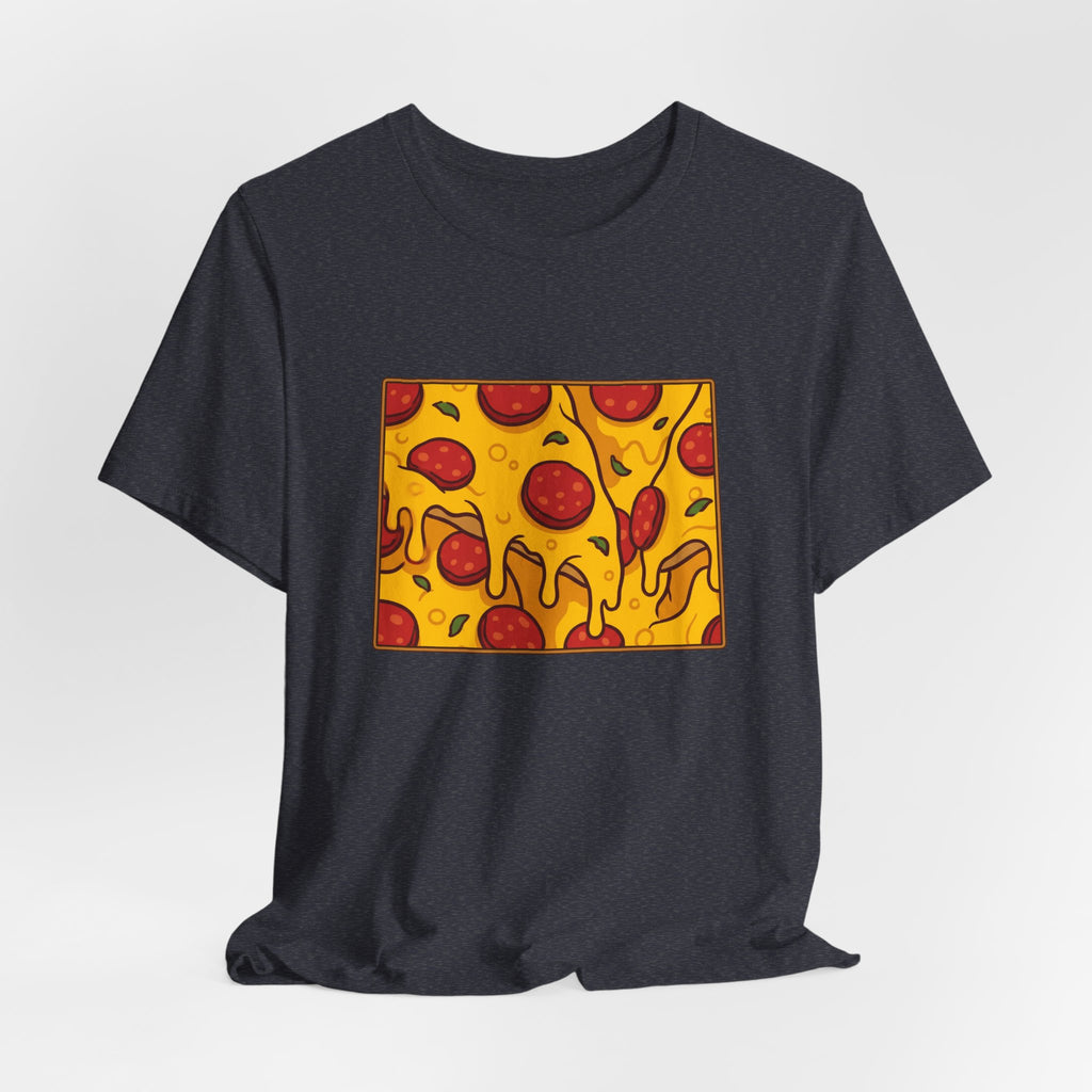 Wyoming Pizza Map T-Shirt