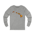 Hawaii Pizza Map Long Sleeve Tee