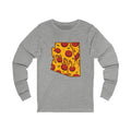 Arizona Pizza Map Long Sleeve Tee
