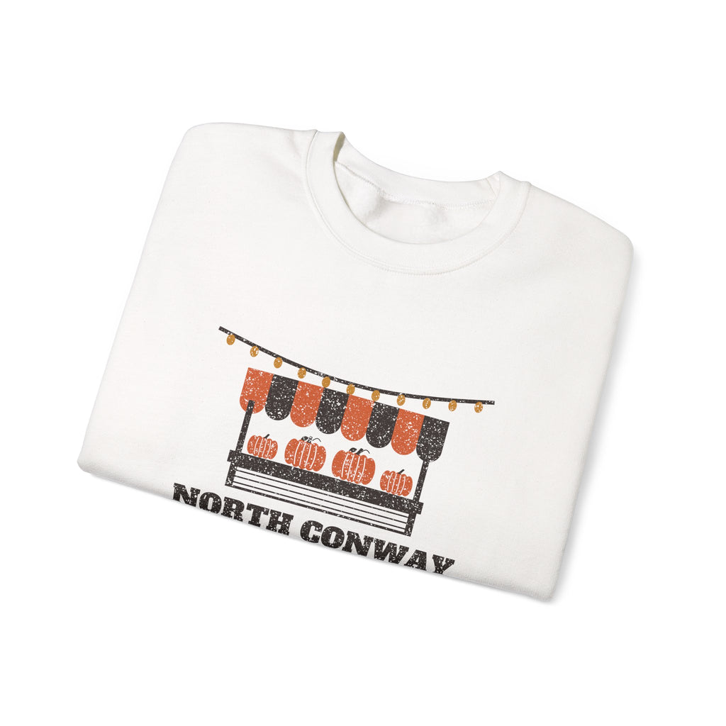 North Conway New Hampshire Fall Festival Farm Stand Crewneck Sweatshirt