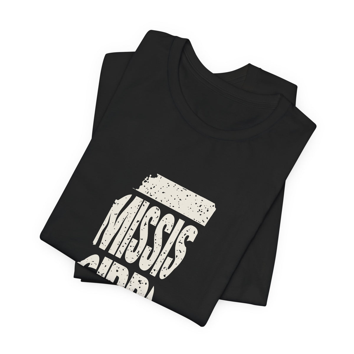 Mississippi Vintage Letters Map T-Shirt