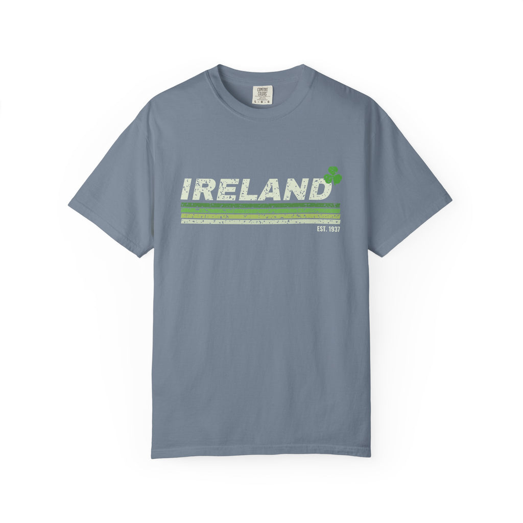 Ireland Est 1937 Retro Stripes T-Shirt