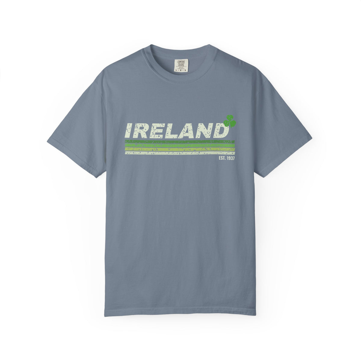 Ireland Est 1937 Retro Stripes T-Shirt