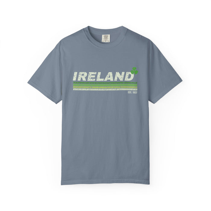 Ireland Est 1937 Retro Stripes T-Shirt