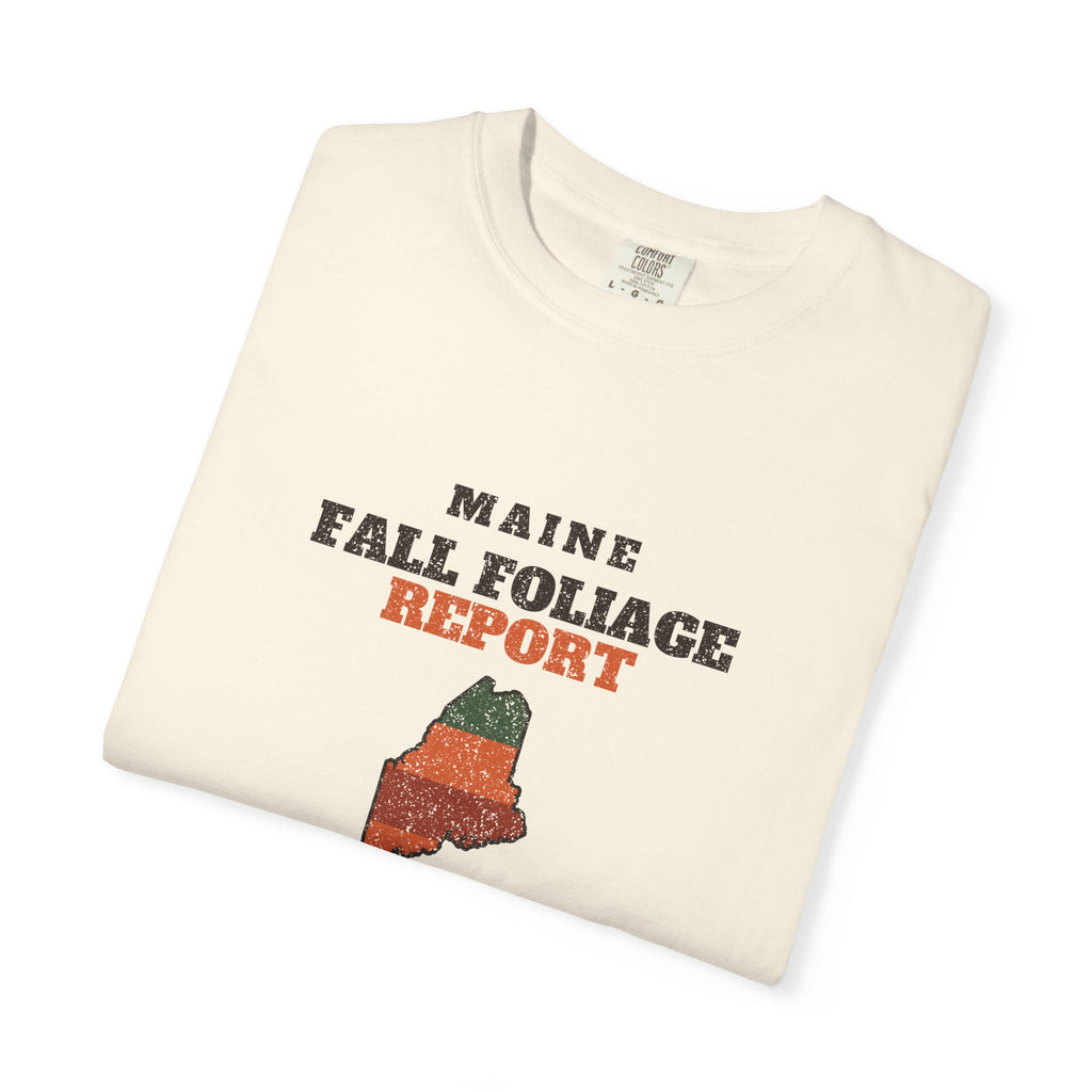 Maine Fall Foliage Report Map T-Shirt