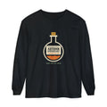 Massachusetts Autumn Apothecary Flask Long Sleeve Tee