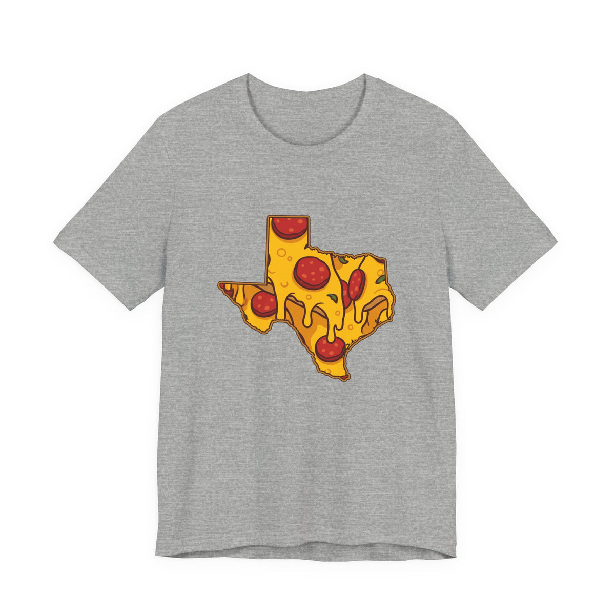Texas Pizza Map T-Shirt