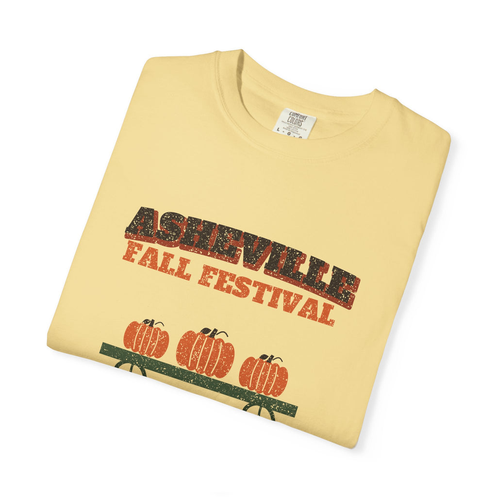 Asheville North Carolina Fall Festival Hay Wagon T-Shirt