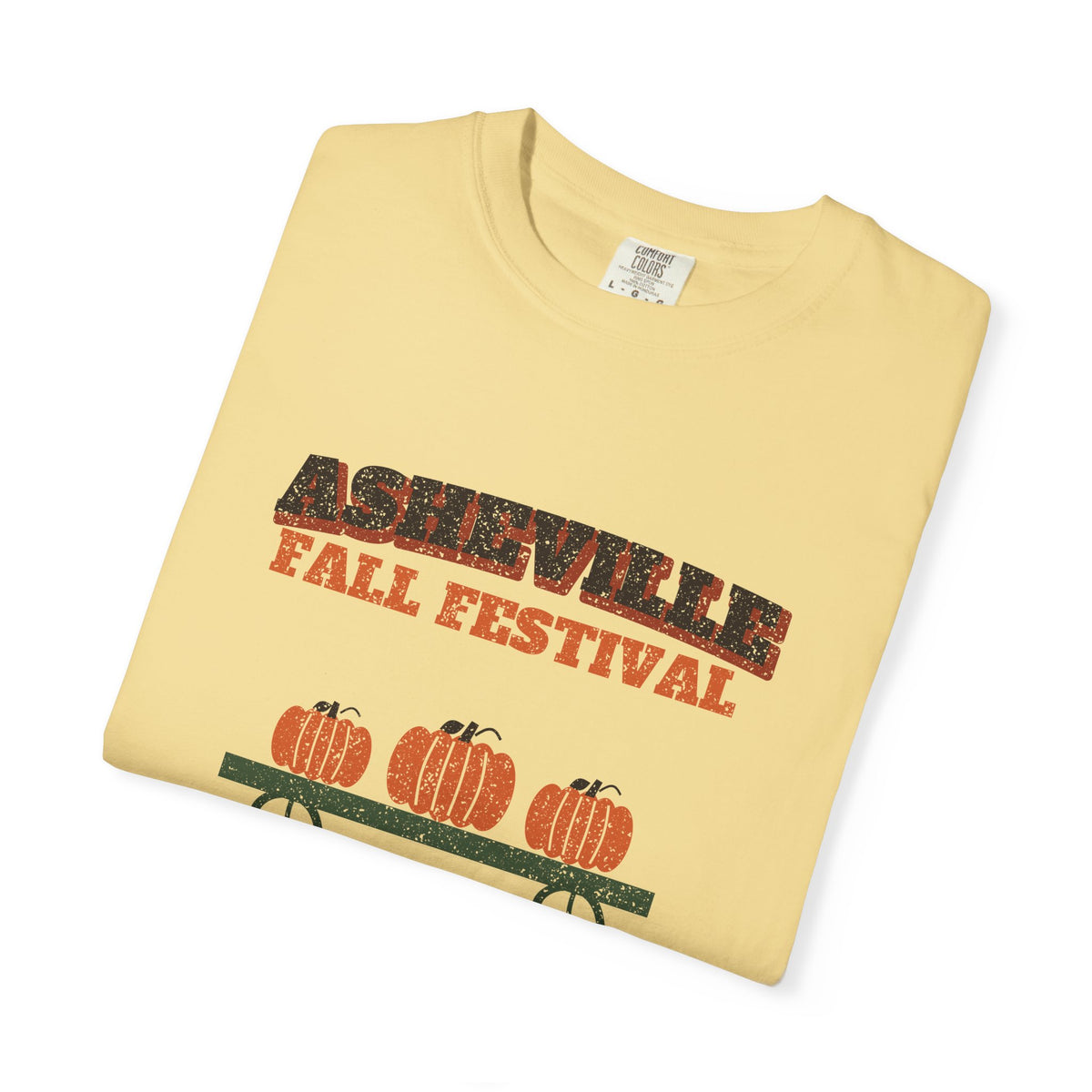 Asheville North Carolina Fall Festival Hay Wagon T-Shirt