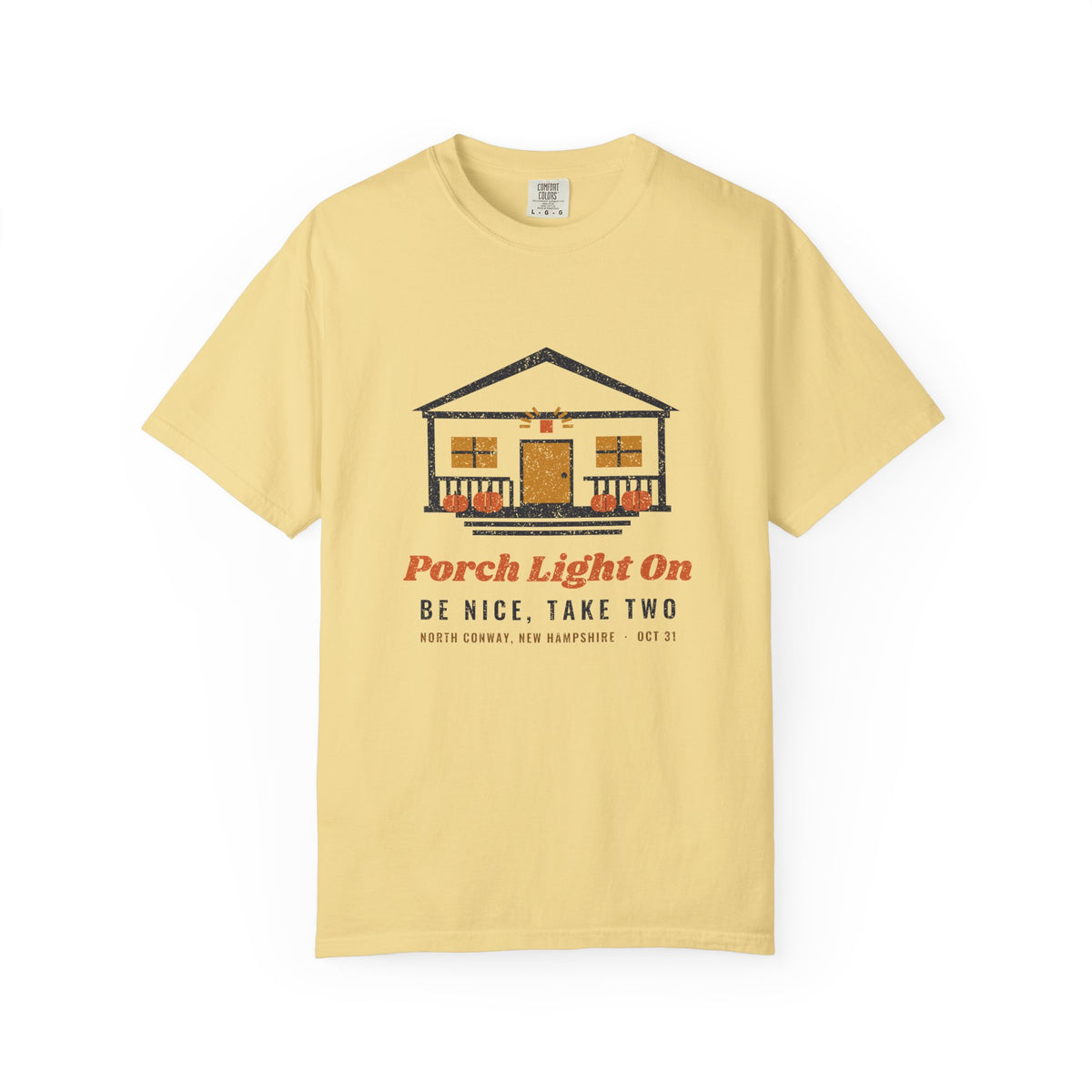 Porch Light On North Conway New Hampshire Trick or Treat T-Shirt