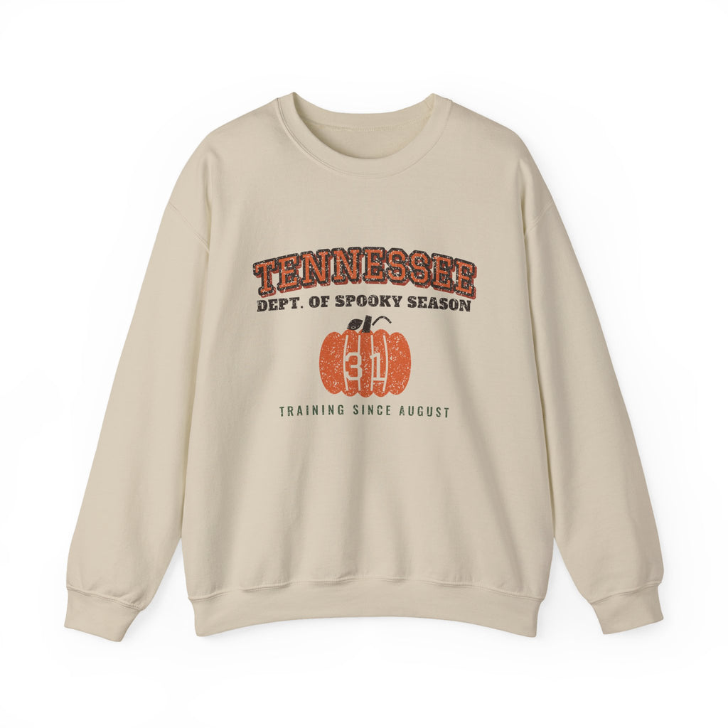 Tennessee Dept. of Spooky Season Varsity Crewneck Sweatshirt