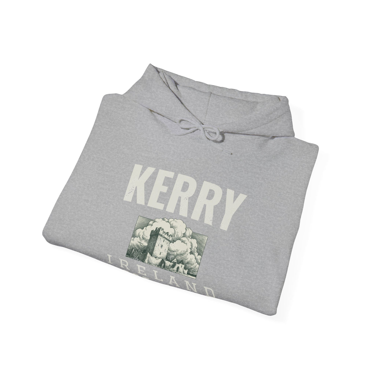 Kerry Ireland Est 1606 Castle Tower Sketch Hoodie