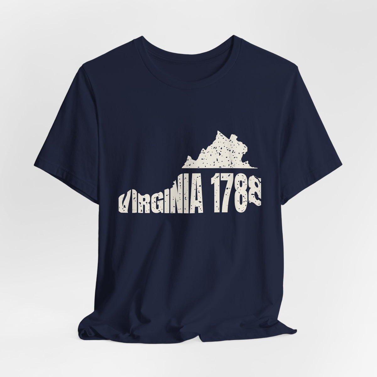 Virginia Vintage Letters Map T-Shirt