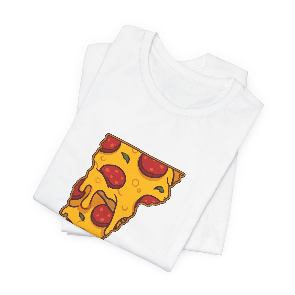 Vermont Pizza Map T-Shirt