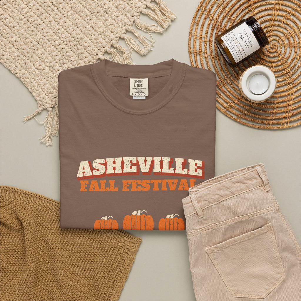 Asheville North Carolina Fall Festival Hay Wagon T-Shirt