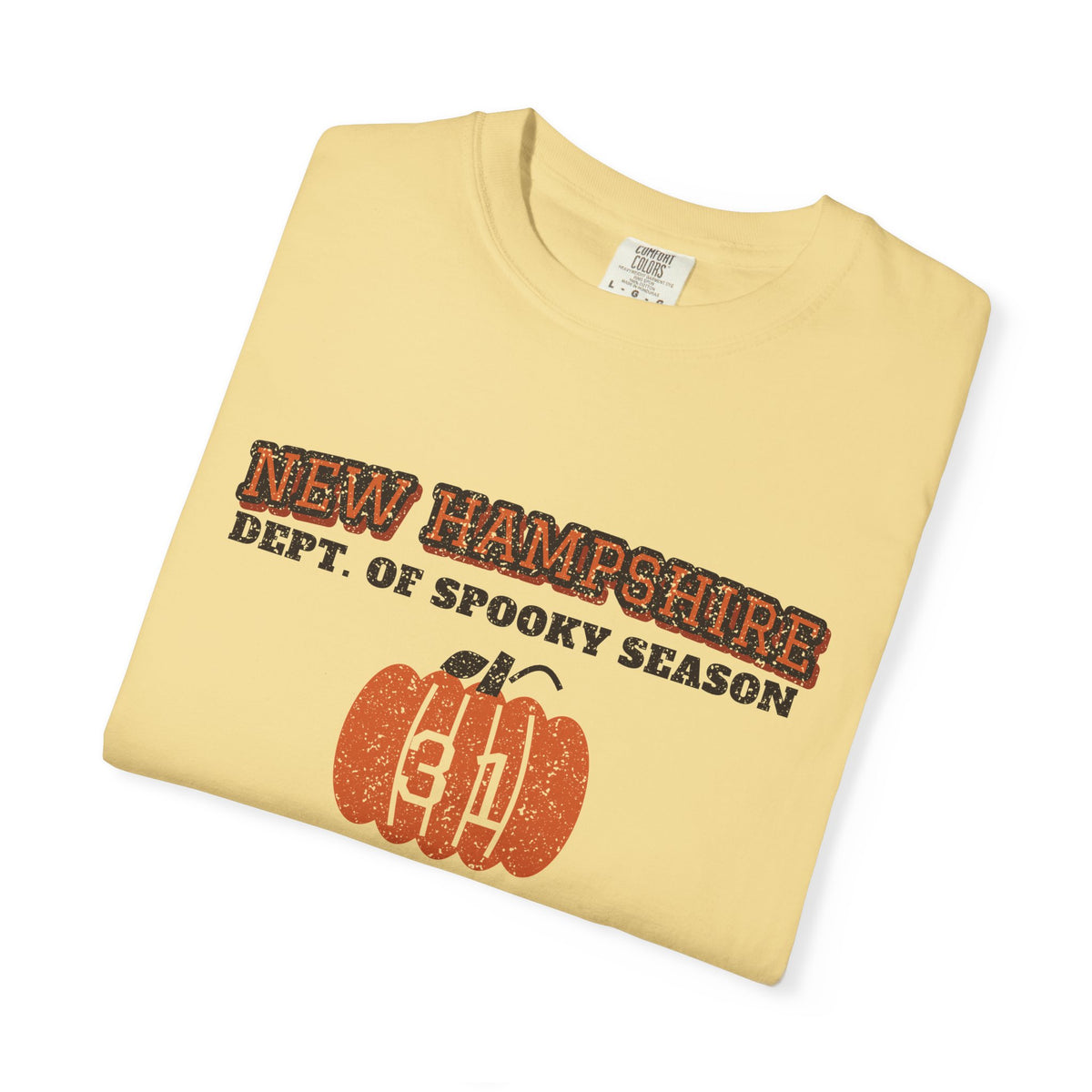 New Hampshire Dept. of Spooky Season Varsity T-Shirt
