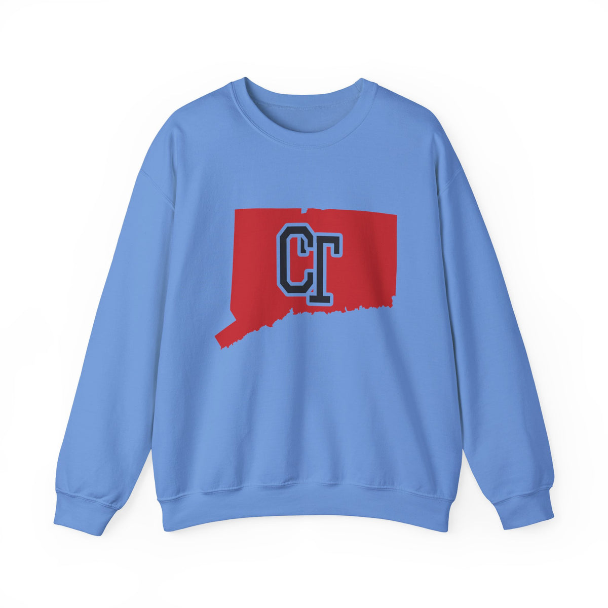 Connecticut Varsity Monogram Map Crewneck Sweatshirt