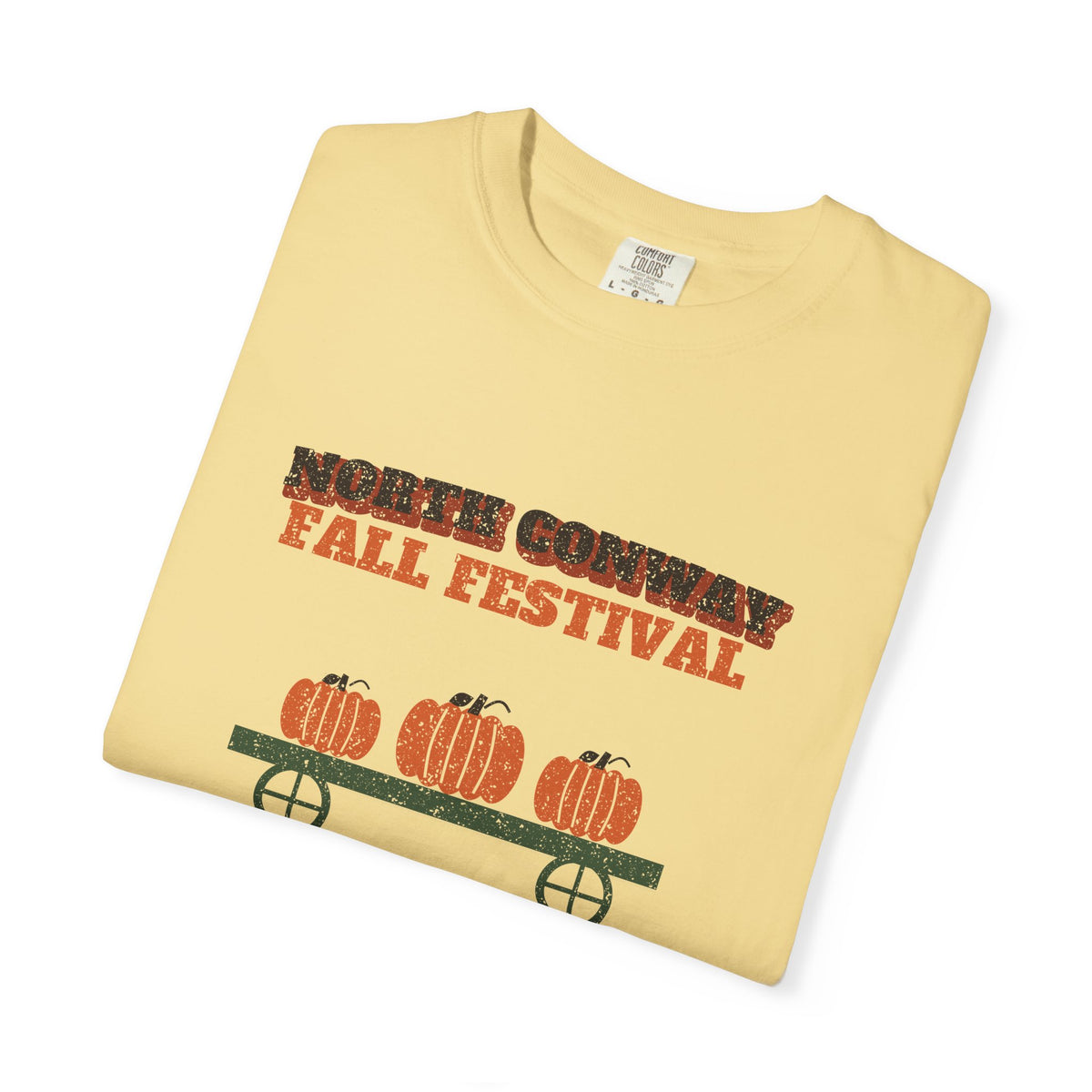 North Conway New Hampshire Fall Festival Hay Wagon T-Shirt