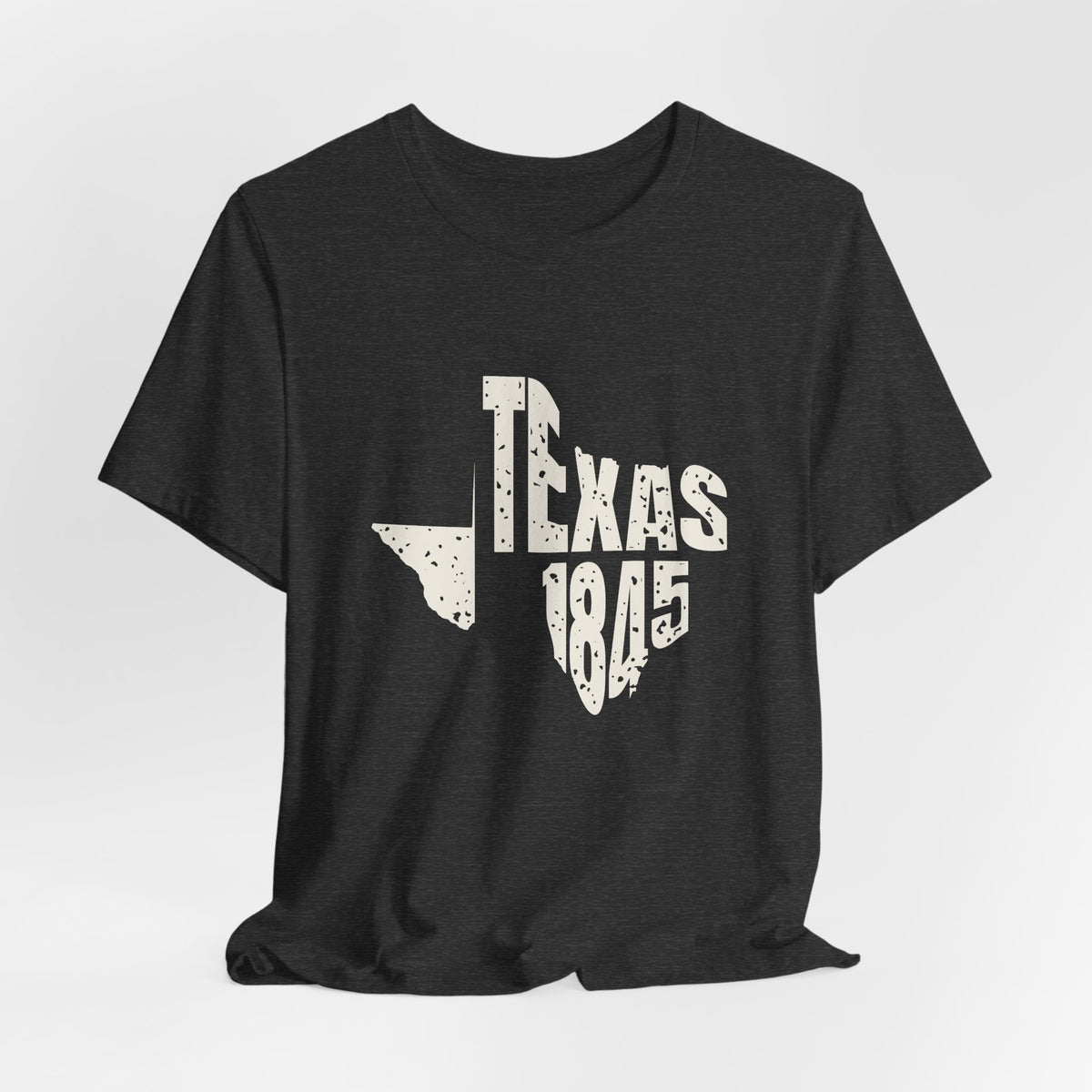 Texas Vintage Letters Map T-Shirt