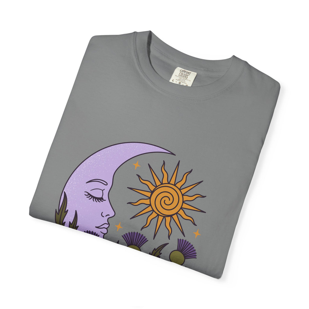 Thistle Moon Celestial Sun and Stars T-Shirt