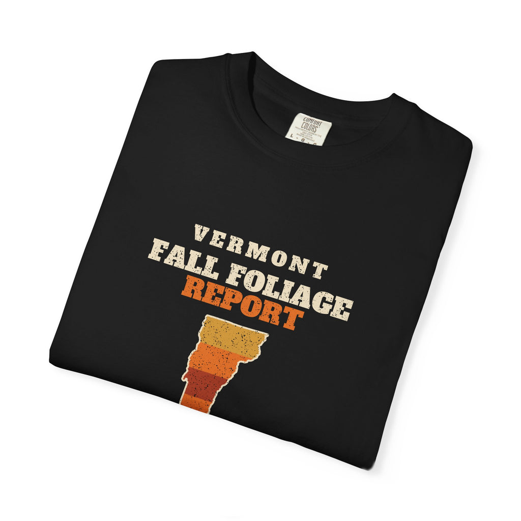 Vermont Fall Foliage Report Map T-Shirt