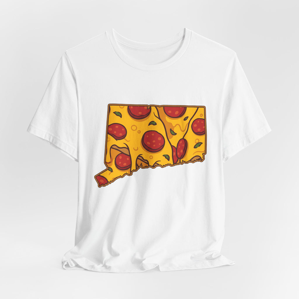 Connecticut Pizza Map T-Shirt