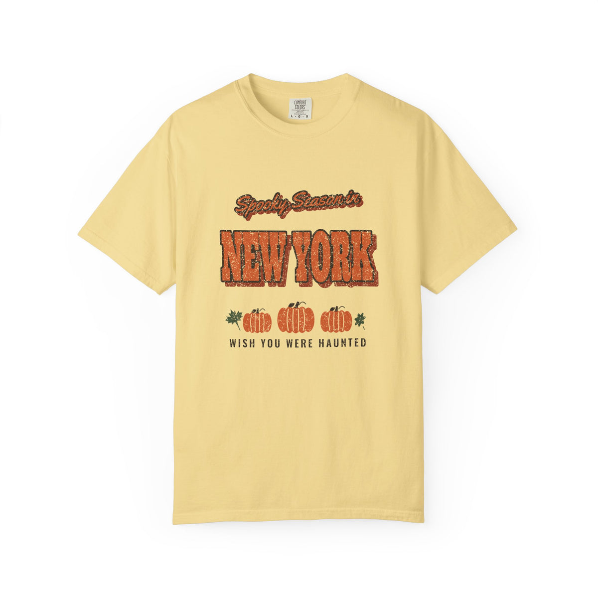 Spooky Season in New York Vintage Postcard T-Shirt