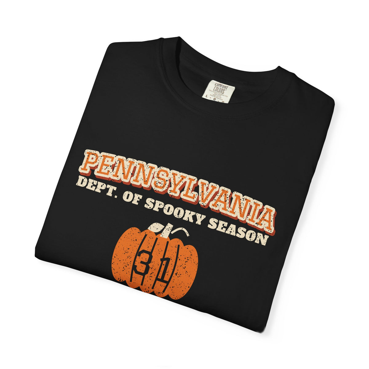Pennsylvania Dept. of Spooky Season Varsity T-Shirt