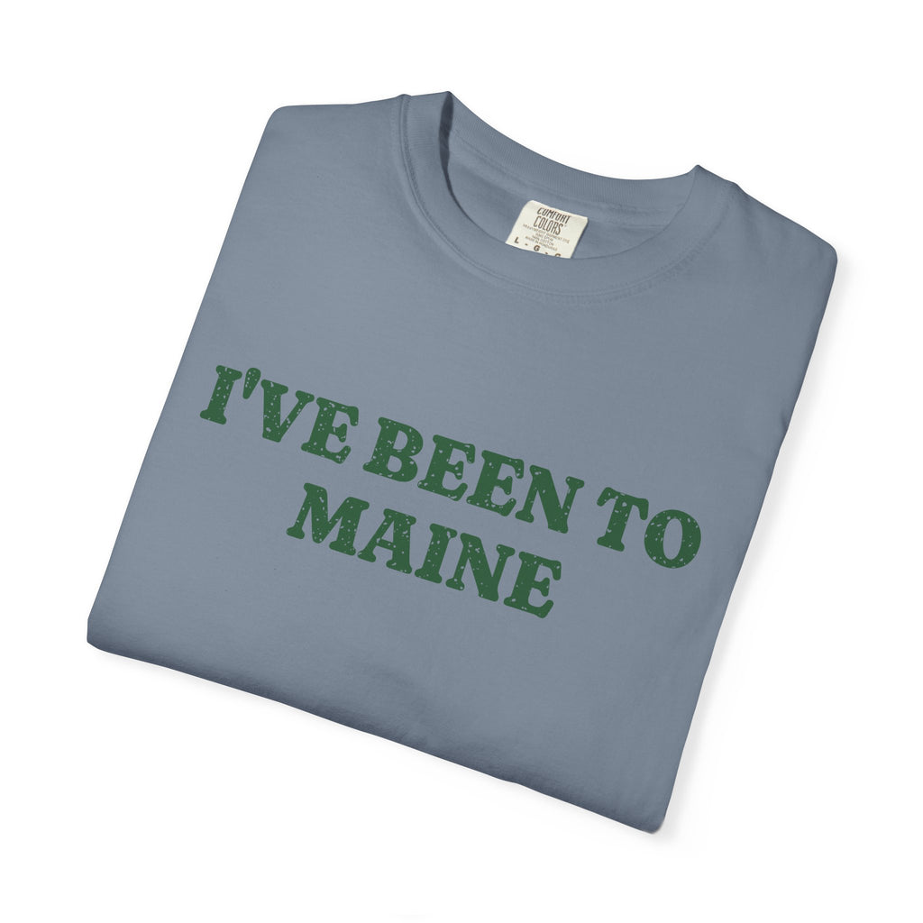 I've Been to Maine Vintage Travel Souvenir T-Shirt