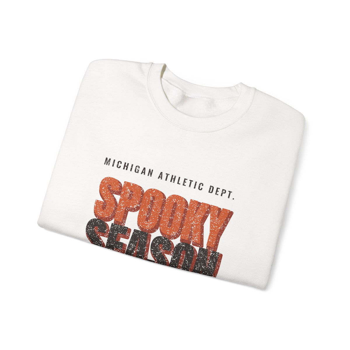 Michigan Spooky Season Athletic Dept. Crewneck Sweatshirt