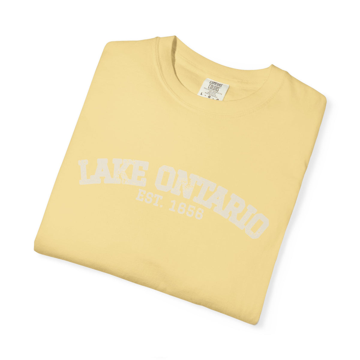 Lake Ontario Est 1656 Retro Varsity T-Shirt