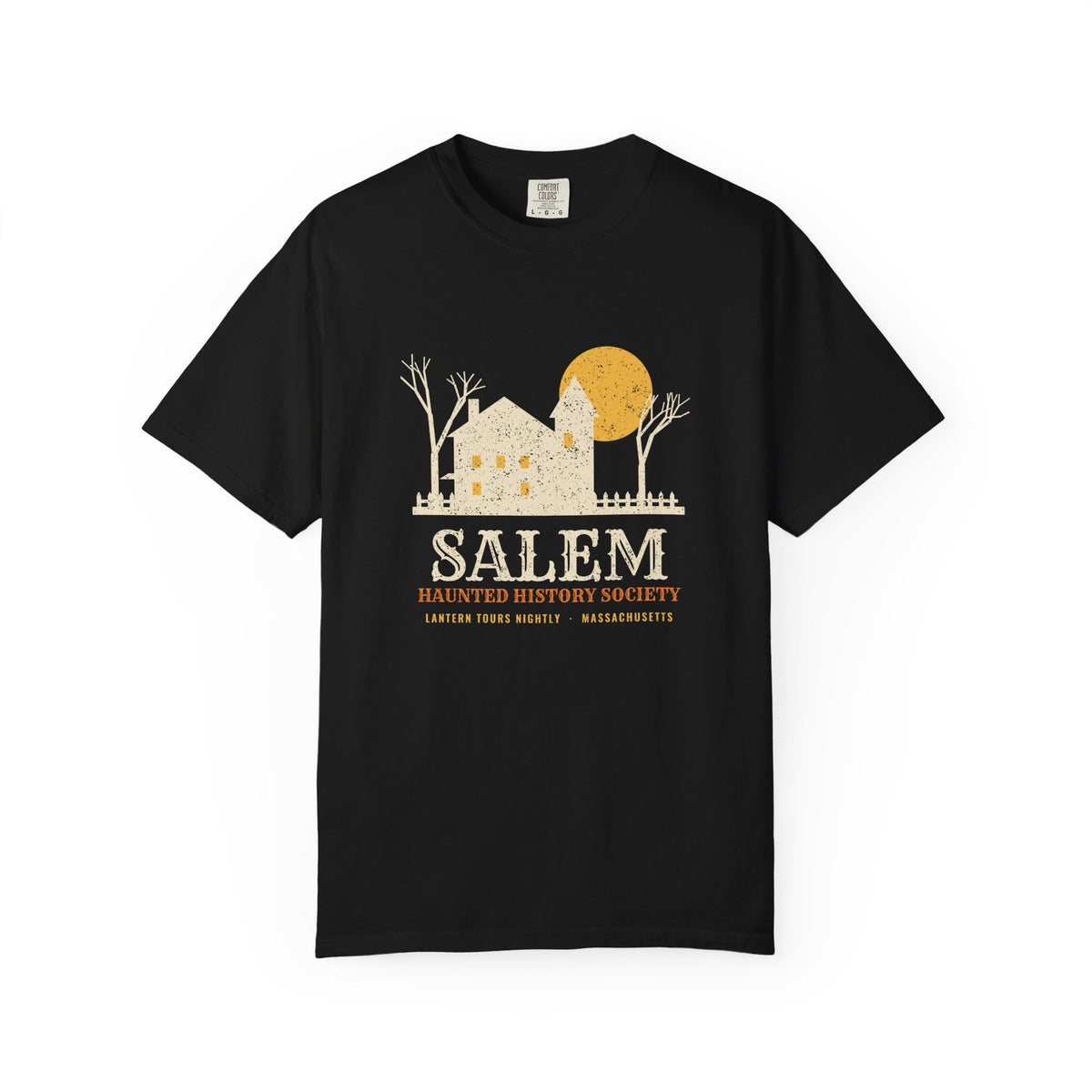 Salem Massachusetts Haunted History Society T-Shirt