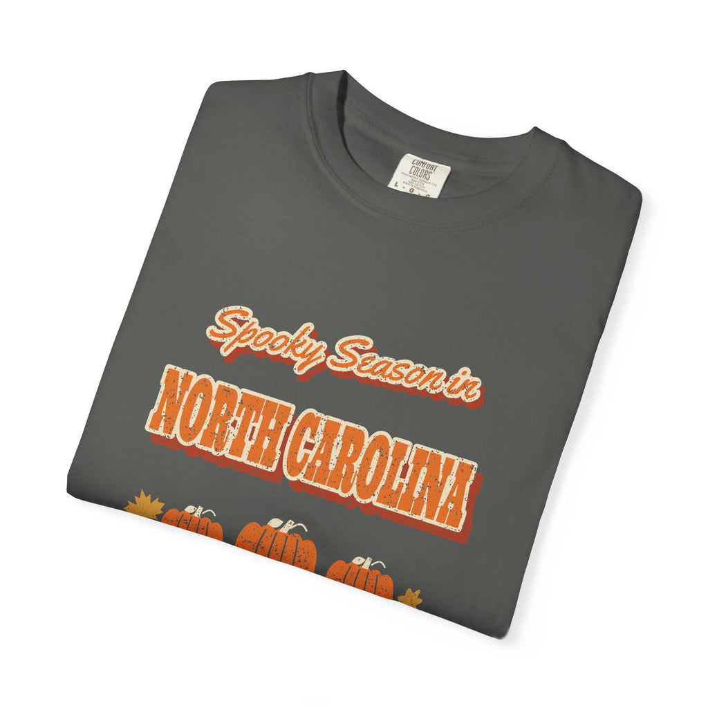 Spooky Season in North Carolina Vintage Postcard T-Shirt