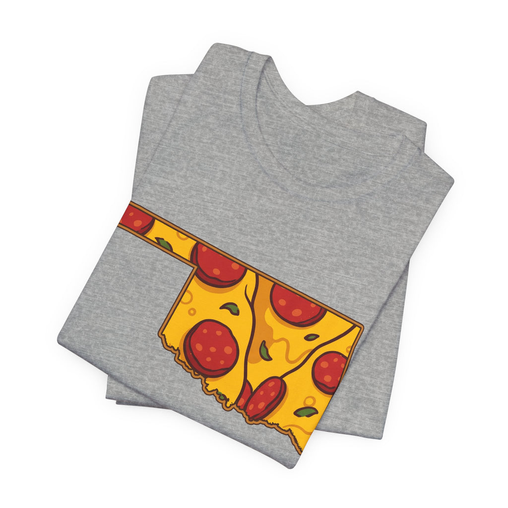 Oklahoma Pizza Map T-Shirt