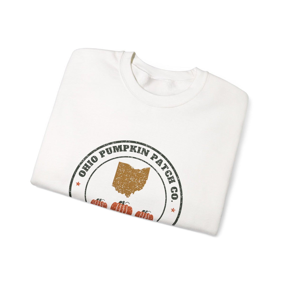 Ohio Pumpkin Patch Co. Badge Crewneck Sweatshirt