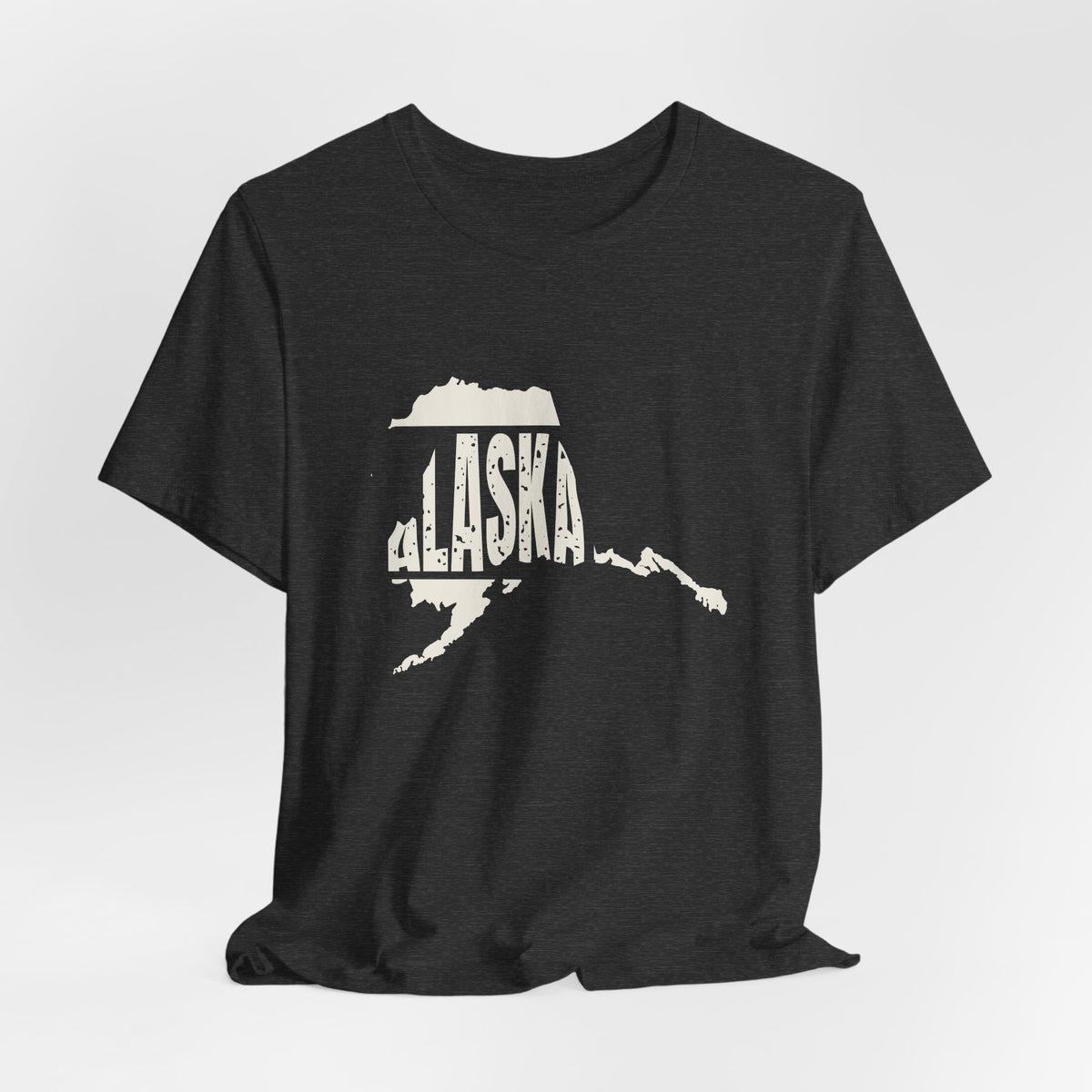 Alaska Vintage Letters Map T-Shirt